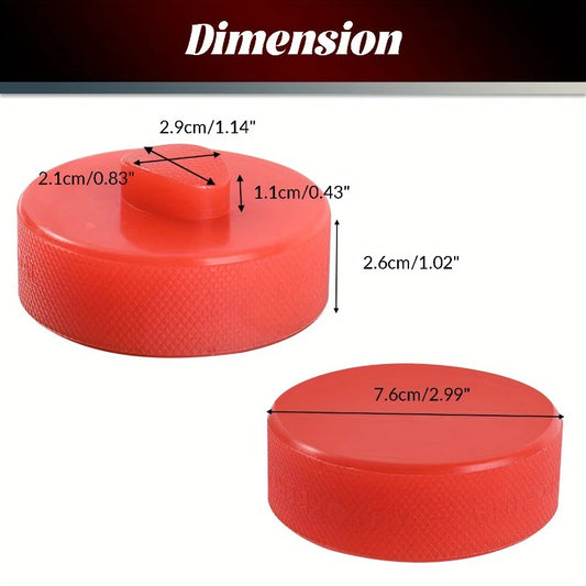 1 Piece Car Lift Jack Pad Rubber Support Block 76x25mm Central Oval Point Jack Stand Adapter For Porsche Vehicle Repair Tool