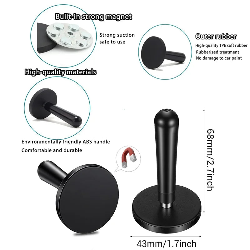 Vinyl Wrap Magnets Heavy Duty Magnetic Gripper Tools for Car Wrapping Window Tint Sign Vinyl Film Stickers Install Tool 2-10pcs