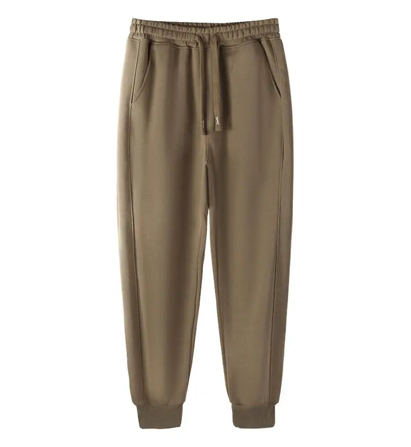 High Quality Cotton 2026 Men Spring Autumn Sweatpants Casual Drawstring Pockets Trousers Oversize Sweatpants Joggers For Unisex