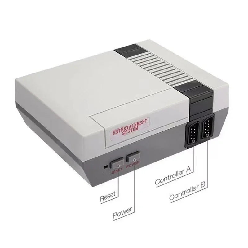 Retro Family Video Game Console For FC Home Game Player AV Output Built in FC620 Classic Game with wired Gamepad For Children