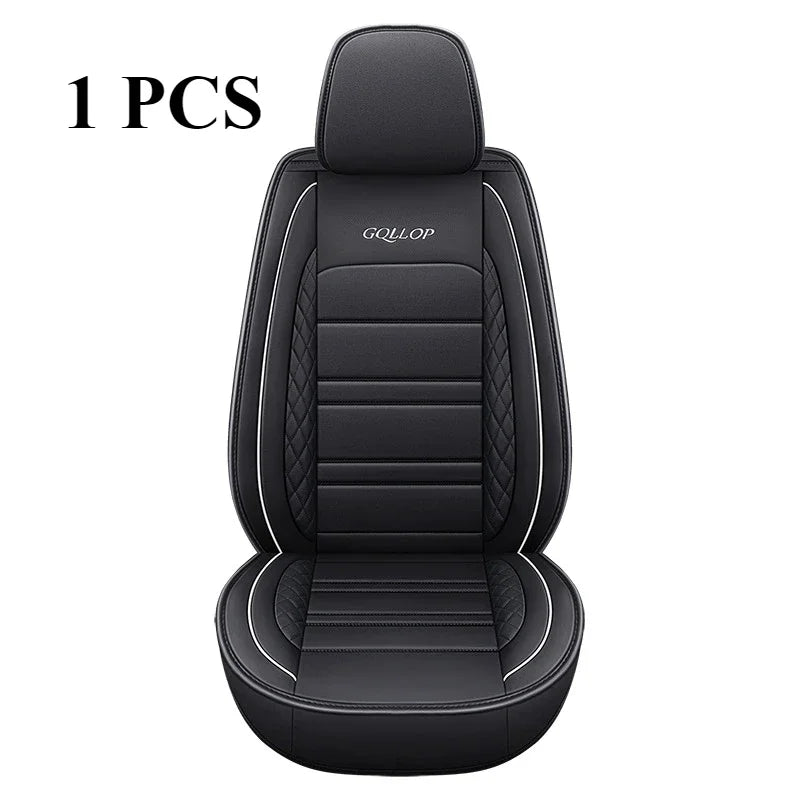 Full Coverage Pu Leather Car Seat Covers for FORD Focus MK2 Edge Explorer Ecosport Escape Everest Fiesta C-MAX Car Accessories