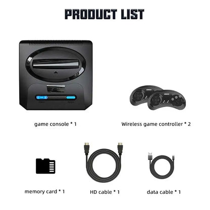 16BIT Segas-MD Video Game Console For Sega Mega Drive Genesis FC Dendy Console Support HDMI Output Retro Game Machine