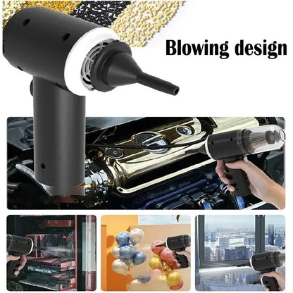 9000Pa Wireless Car Vacuum Cleaner USB Charging 1200mAh Portable Cleaning Appliance Mini Wet and Dry Vacuum BHL1198-cat