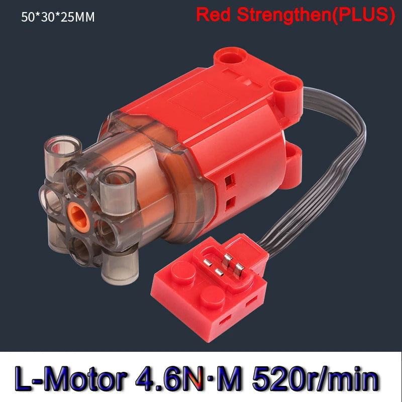 Technical Electronic Building Block MOC Refit Accessories Micro-motor RC Power Functions Parts Creative DIY Car Bricks Kids Toys