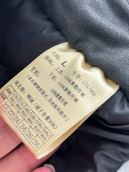 Business Commuter Men's down Pants 90 Duck down Thermal Straight Casual Trousers Long Workwear Pants Business Gentleman Style
