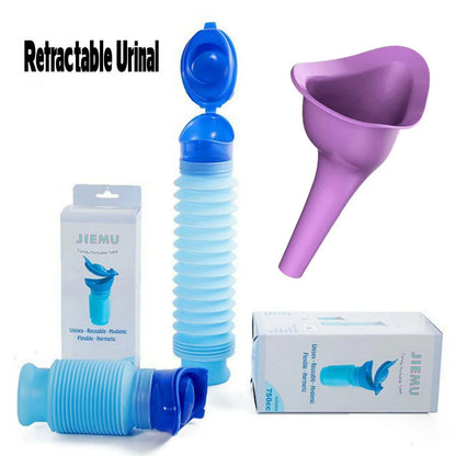 Portable Female Urination Device Foldable Standing Urinal for Outdoor Travel Car Emergency Use