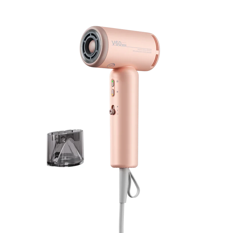 Mini High-Speed Hair Dryer With High Wind Power, Negative Ion Hair Care, Silent Operation, 1400W New Generation Hair Dryer