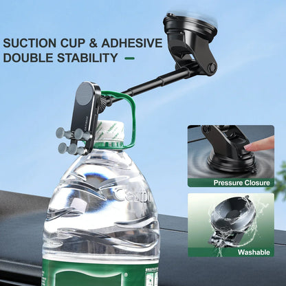 Eary for Z fold 7 6 5 Car Phone Holder Stand Mount Dashboard Suction Cup Bracket 360°Rotate for Samsung S26 S25 iPhone 17 Xiaomi