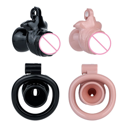 FRKO Lightweight Mens Chastity Strap Cage 4 Size Lockcock Rings Negative Chastity Insert BDSM Adult Games CBT Sex Toys 정조대 18+