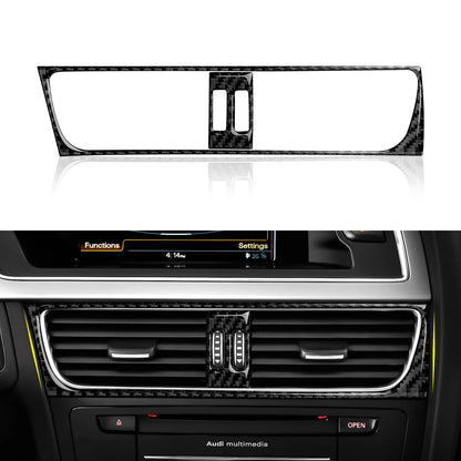 Car Center Console Gear Shift Panel Set, For Audi A4 S4 RS4 A5 S5 RS5 (2007-2016) Carbon Fiber Interior Sticker Trim Accessories