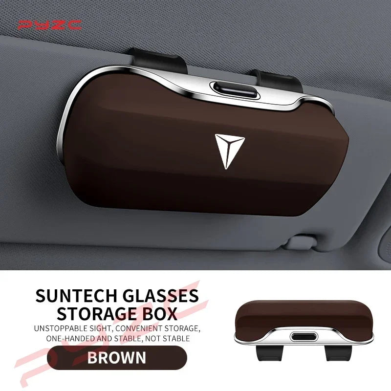 For DEEPAL SL03 S07 S7 S7i L07 107 Sl03i G318 E07 S05 Accessories Car Visor Sunglasses Glasses Case Glasses Holder Clip Box