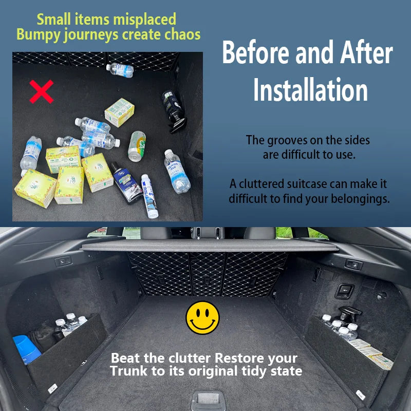 For Haval Jolion 2021~2026 2025 2024 Multifunction Trunk Storage Partition Storage Auto Interior Parts Organizer Car Accessories