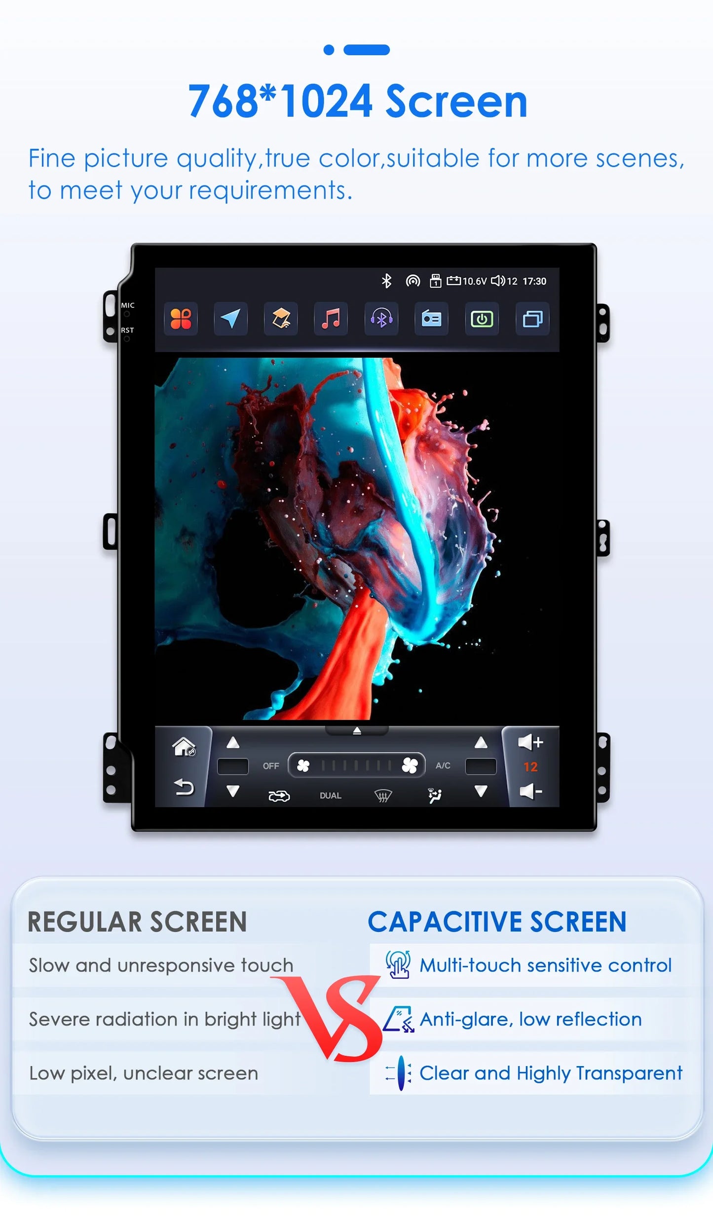 14.5” Android15 For Infiniti G4 G25 G35 G37 2006-2013 Tesla Style GPS Navigation Car Multimedia Video Player Carplay Auto BT 4G