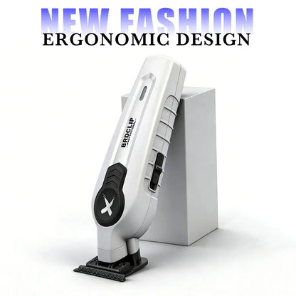 Professional Cordless Barber White Kit For Men Hair Clipper 7500RPM  Electric Hair Trimmer 7700RPM X Series Shaver 8000RPM With