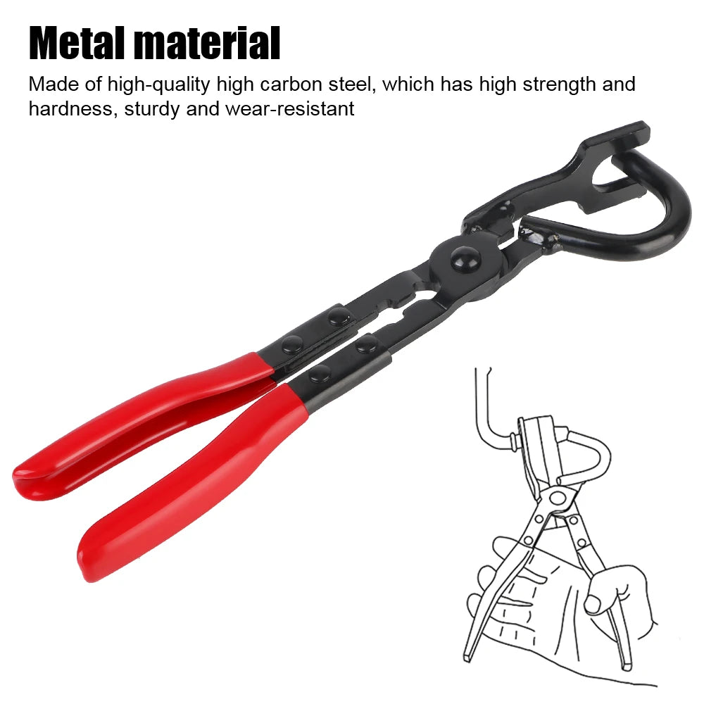 New Professional Exhaust Hanger Pliers Kit - Rubber Gasket Puller & Heat-Resistant Gripper for Efficient Car, Truck
