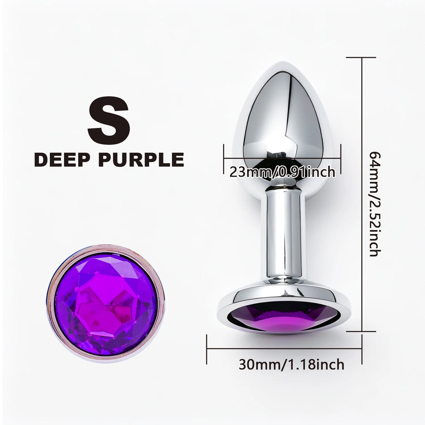 Metal Anal Plug Set 5 Size Butt Plug Sex Toy for Couples Adult Game Masturbator Anus Stimulation Toys for Women And Men