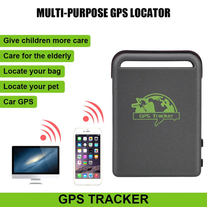 GSM GPRS GPS Tracker Remote Control Car Vehicle Tracking Locator Device TK102B Over Speed Alarm Car Accessories Car Accessories
