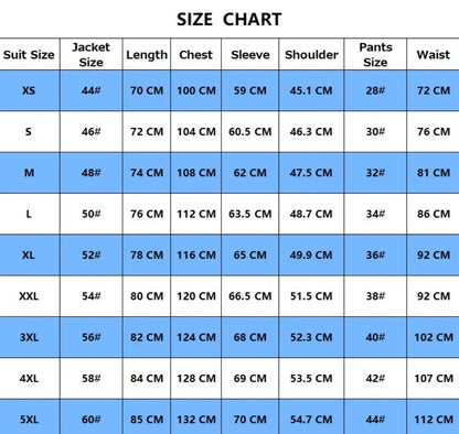 Formal Double-Breasted Men's Suit Set 2PCS For Wedding Classic Crystal Groom Suit Party Suit Blazers Pants Exquisite Men's Suit