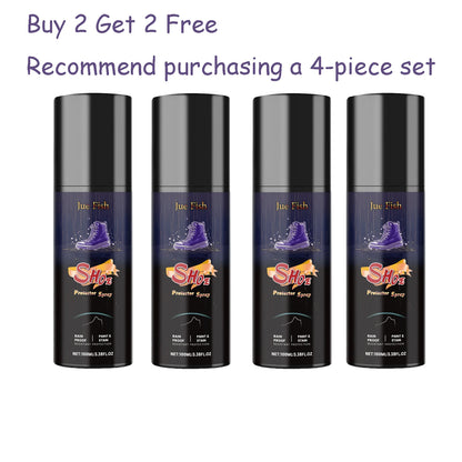 100ML Shoe Protector Spray Cleaning Dirts Lasting Rainproof Waterproof Stain Repellent Footwear Spray for Suede Canvas Sneakers