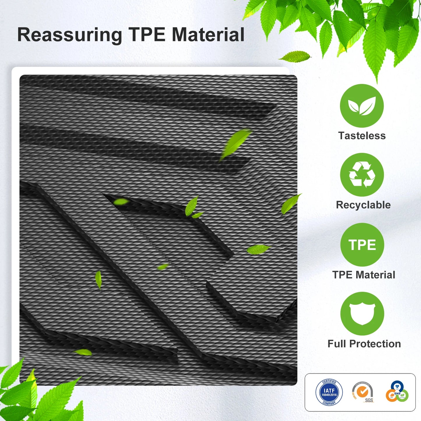 for Leapmotor C10 2024-2026 Car Floor Mats Protective Pad Car Interior Accessories Waterproof Cargo Liner Trunk Backrest Mat