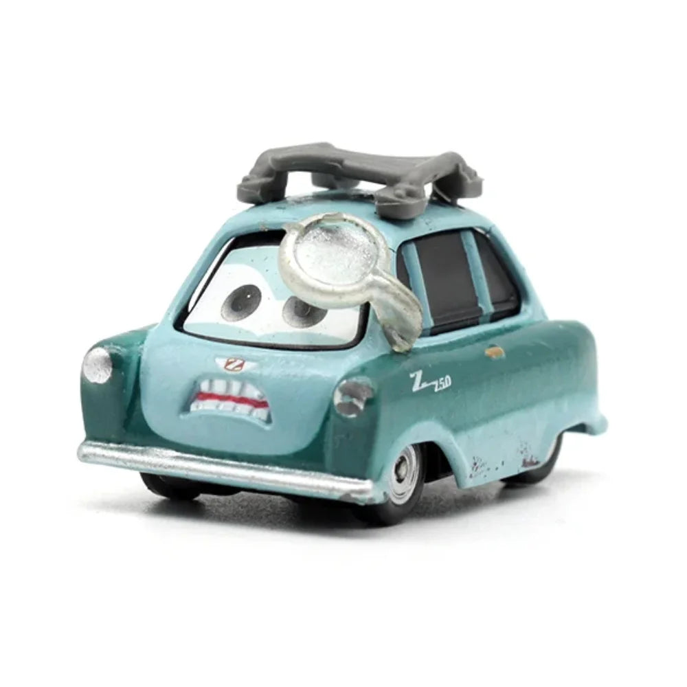 #NEW 53PCS Full-set Pixar Cars Lightning McQueen Fillmore 4-9CM 1：55 Metal Model Racing Car Toy Children's Birthday NEWYEAR Gift