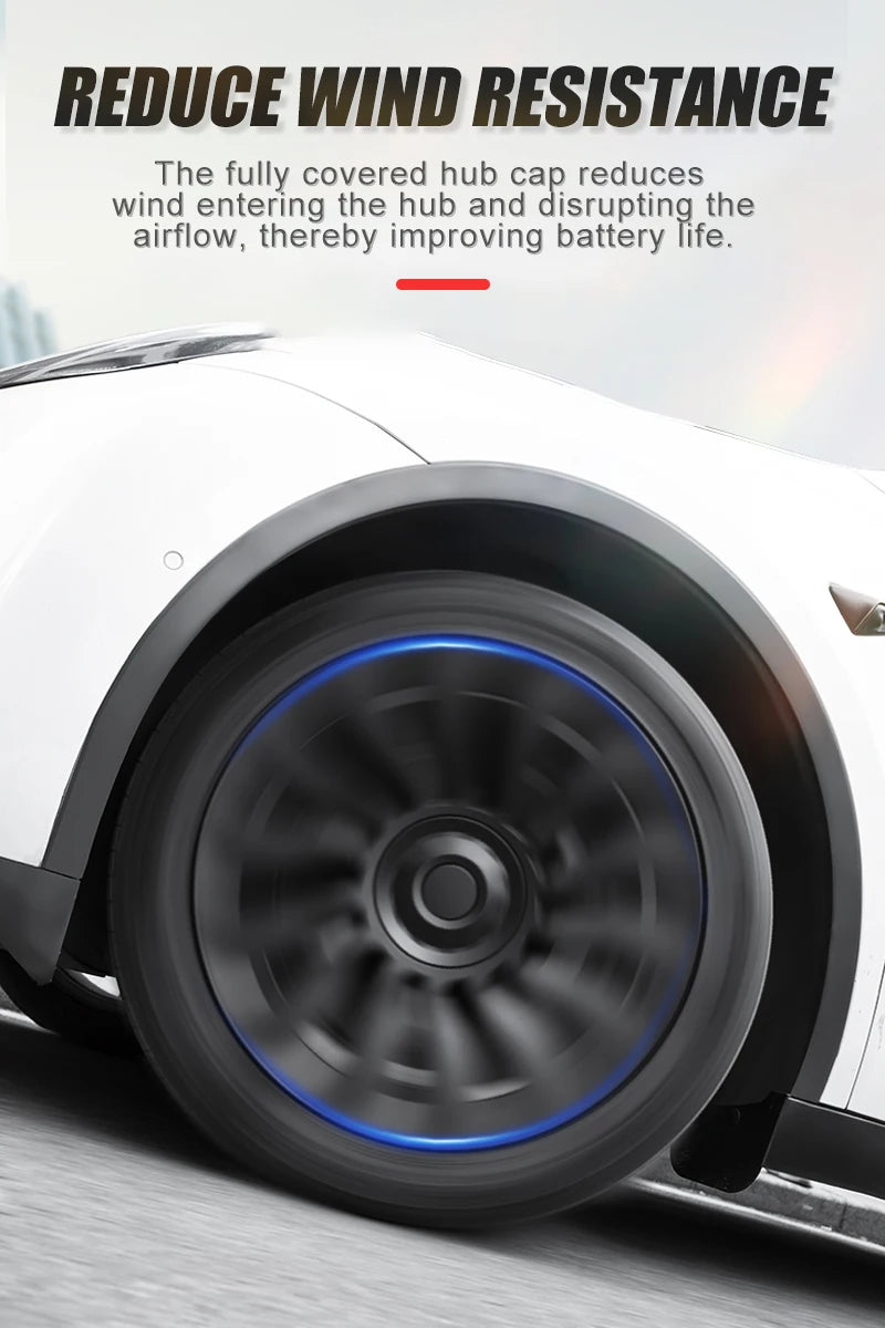 Car Wheel Cover For Tesla New Model Y Juniper 19 Inch Tire Hub Cap Performance Replacement Crossflow Full Rims Accessories 2025