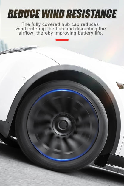 Car Wheel Cover For Tesla New Model Y Juniper 19 Inch Tire Hub Cap Performance Replacement Crossflow Full Rims Accessories 2025