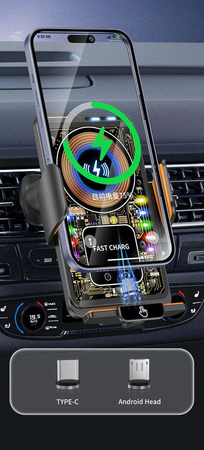 Car Phone Holder vent For Lexus CT ct200h 2011 2012 2013-2023 Magnetic Wireless Charging Car phone For Magsafe Mount Accessories