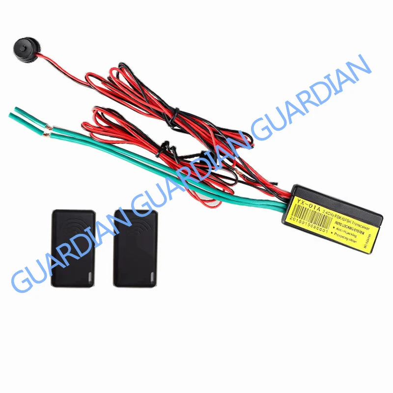 GA-18 Immobilizer 2.4G Wireless Engine Lock Car Smart Alarm System Anti-Hijacking Intelligent Circuit Cut Off Safety Vehicle
