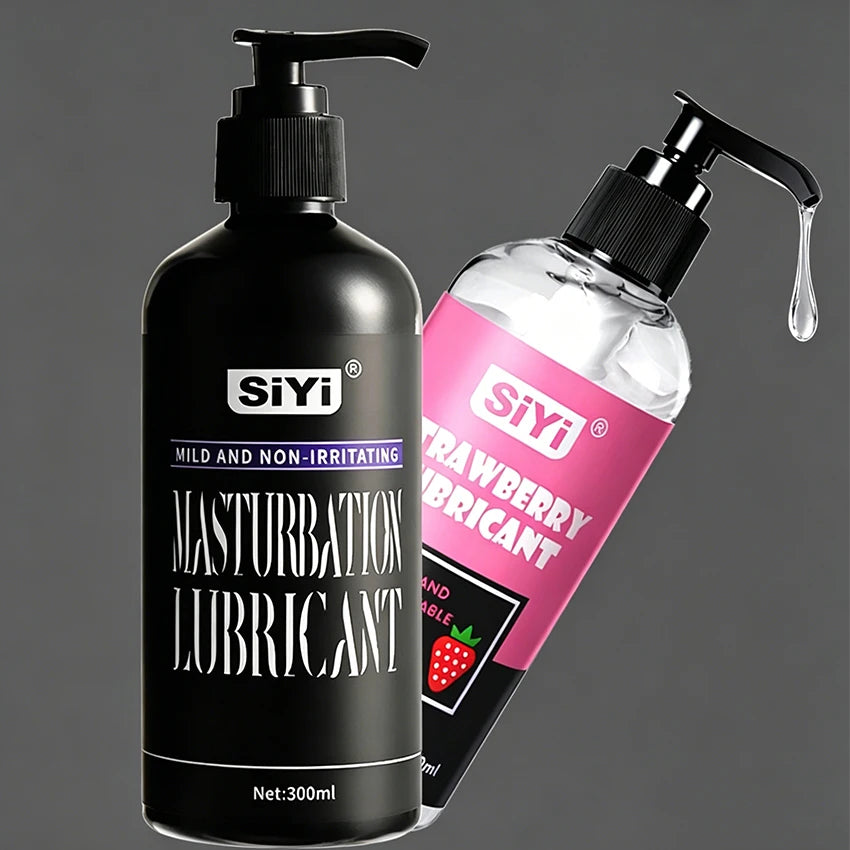 Sex Lube Anal Lubricant Silicone-Based & Water-Based Safe Personal Intimate Semen Lubrication Sexy Toy Gel Women Men 200ml/300ml