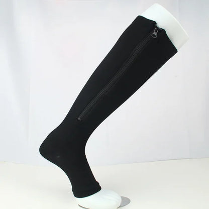 S-XXL Compression Socks Compression Socks for Varicose Vein Calf Riding Socks Stretch Open Toe Knee Socks