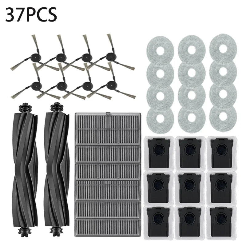 Dreame L10s Ultra Gen 3, Dreame X40 Ultra/ L40 Ultra/L30s Pro Ultra Heat/P10 Pro Ultra Tricut Brush Filter Mop Cloth Bag