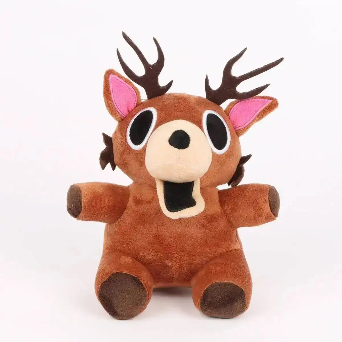 2026 New 99 Nights In The Forest Plush Game Merchandise Brown Stand And Sit Elk Deer White Owl Stuffed Doll Pillow For Kid Gifts