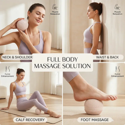 Smart Thermostatic Hot Compress Ball Electric Muscle Massager Portable Body Relaxation Pain Relief Massager