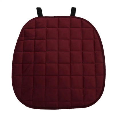 Car Seat Cover Front Rear Flocking Cloth Cushion Non Slide Winter Auto Protector Mat Pad Keep Warm Universal Fit Truck Suv Van