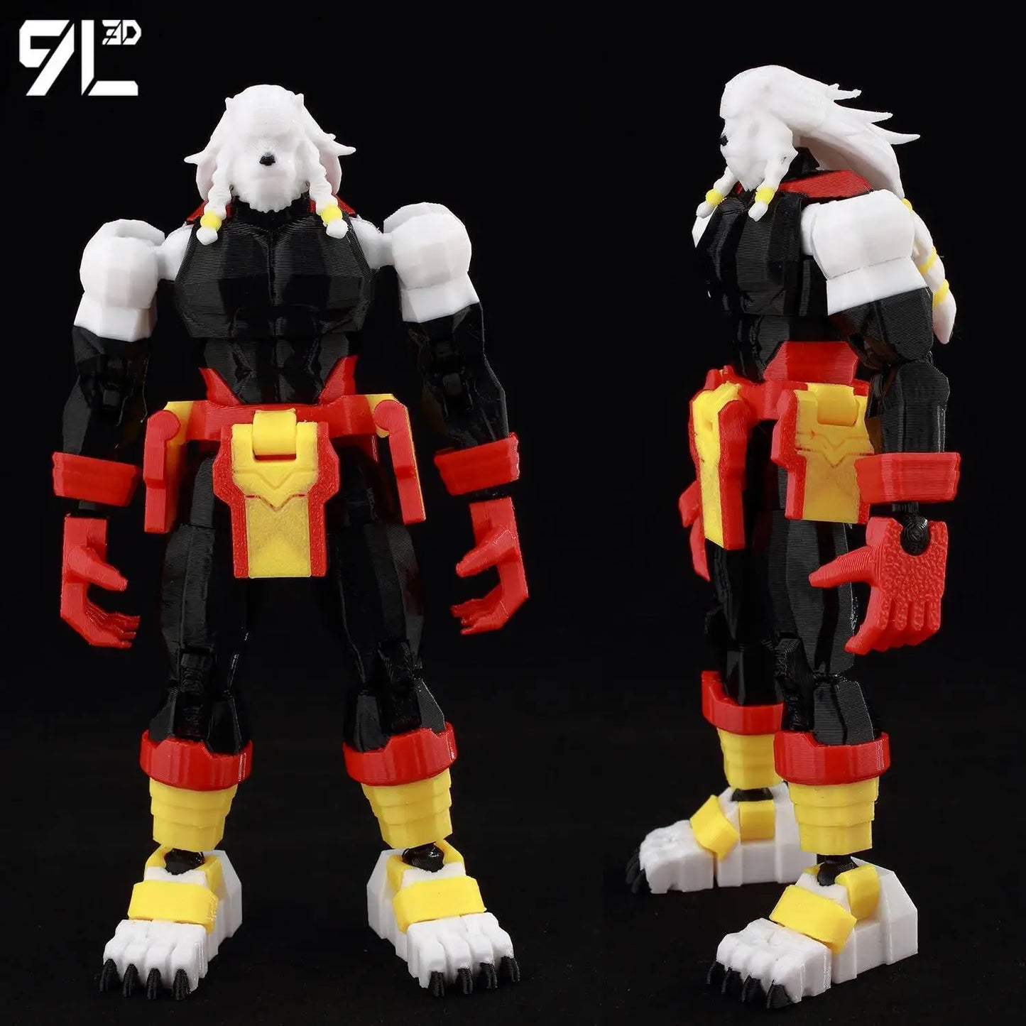9L3D Printed Superheroes Invincible 2.0 Anime Multi-Jointed Shapeshift Toys Action Figures Mannequin Model Ornaments Gifts