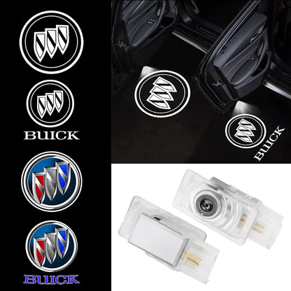 For Buick Regal 2009-2014 Lacrosse 2010-2020 Encore 2014-2016 Led Car Door Logo Welcome Shadow Light Laser Projector Ghost lamp