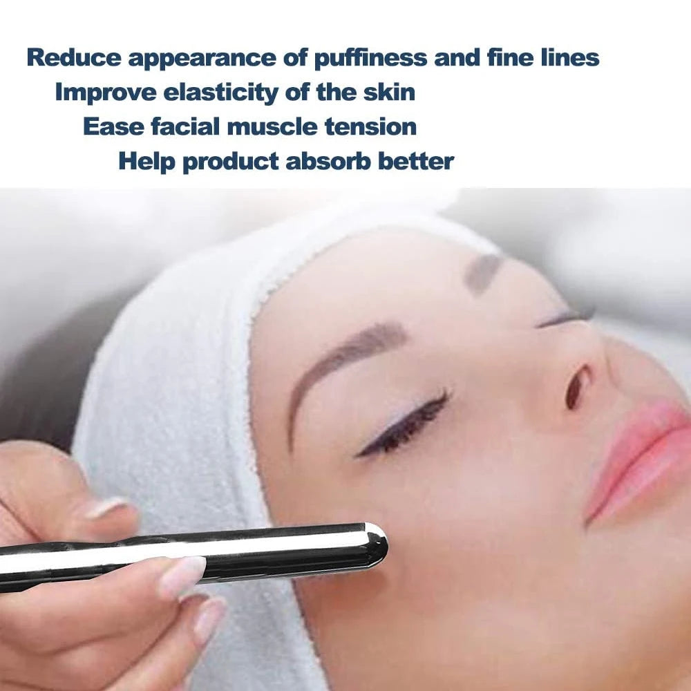1pcs Han Yan Natural Terahertz THz Energy Stone Point Acupoint Massage Stick Acupressure Point Massage Powerful Energy Instant