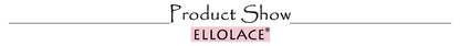 Ellolace French Women's Lingerie Sets Romantic Corset Thong 2PC with Leg Circles Pure Wedding Sexy Miss Hot Girls' Intimates