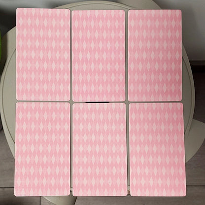 Tinseltown Tarot 12*7cm in Rigid Box Pink Vintage Hollywood Inspired Deck 78 Illustrated Cards