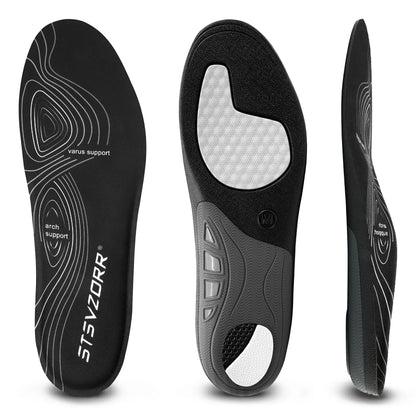 iFitna PU Plantar Fasciitis Pain Relief Orthopedic Insole Men Women Sneaker Flat Feet High Arch Support Orthotic Insert Sole
