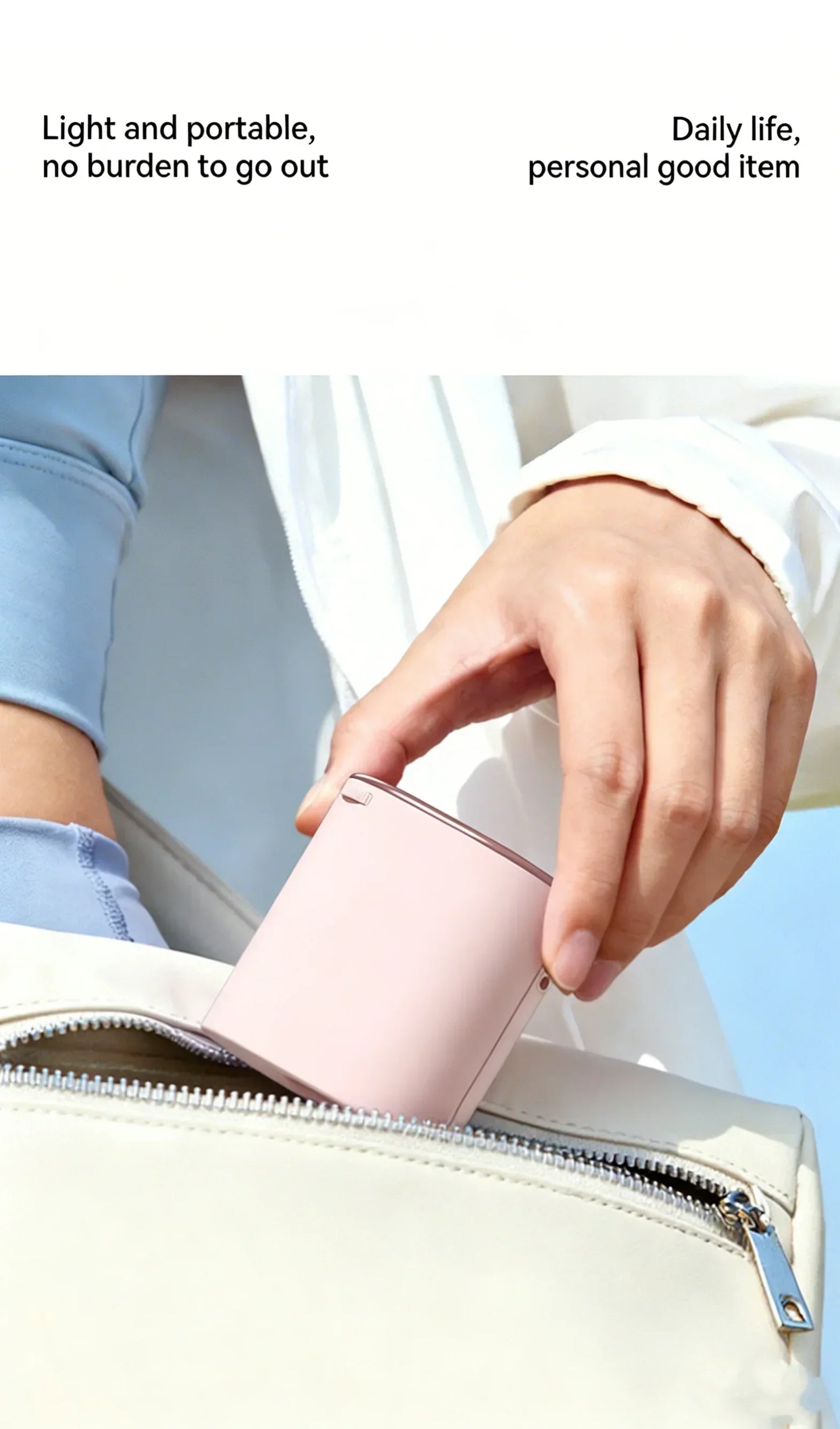 Car Clip On Fan Mini Portable Fan Outdoor Clip Umbrella Fan Waist Clip Electric Fan USB Rechargeable Desktop Cooling Fan Camping