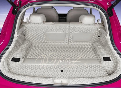 Leather Car Rear Trunk Mats For GWM Ora 5 2025 2026 2027 5seat Anti-dusty Storage Back Cargo Cover Interior Pad Auto Accessories