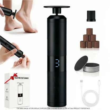 Foot Care Tool 2-in-1 Foot and Hand Electric Care Tools,Polish and Smooth,Shine Toenails Electric Callus Remover Pedicure File