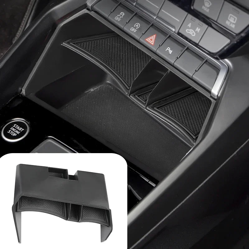 LHD ABS Storage Organizer for Audi A3 S3 8Y 2022 2021 2020 Sedan Hatchback Limousine Sportback Car Interior Accessories