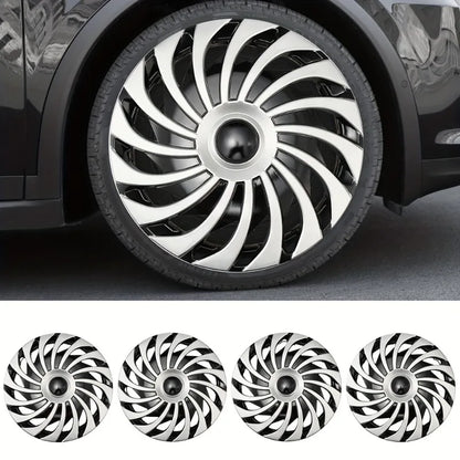 4PCS Car Universal Wheel Cover Hubcap R15  Inch Replacement Hub Caps Wheel Rim Cover Tire Accessories