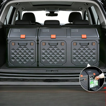 Bevel Car Trunk Storage Box Outdoor Camping Box Foldable Storage Box Camping Finishing Box