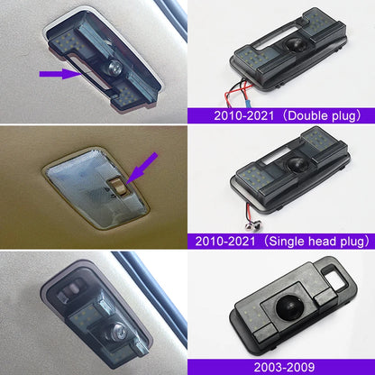 For Toyota Land Cruiser Prado 150 120 2003-2021 Upgraded  Accessories Trunk Tailgate Warning Light Lc150 LC120 Door Reading Lamp