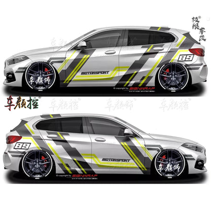 Car stickers For Volkswagen Golf8 MK5 MK6 MK7 GTI POLO customized exterior design sporty fashionable decals Vinyl  Accessories