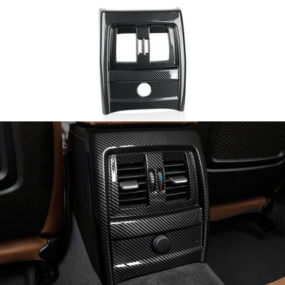 Car Center Console Dashboard Gear Shifter Panel For BMW F30 F31 F34 3GT F32 F33 F36 Trim Accessories, Carbon Fiber ABS Sticker